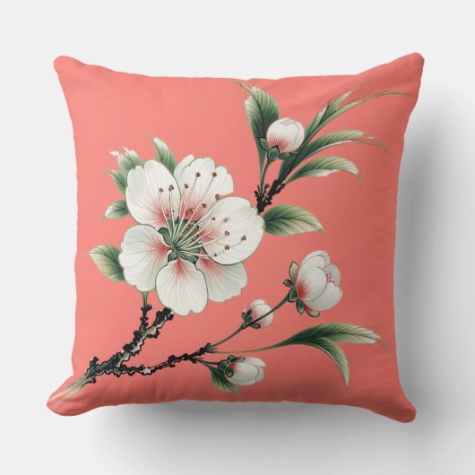 ささやく春 クッション (正面)