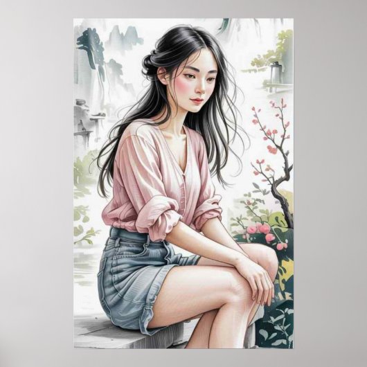 ささやく春 ポスター (正面)