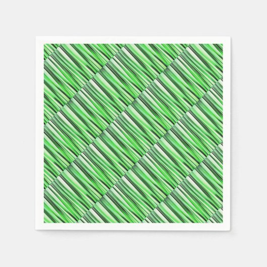 ささやく緑の草 スタンダードカクテルナプキン (正面)