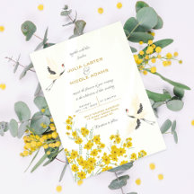 ささやく鳥 春の花 結婚式