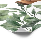 ささやく鹿の肯定 - カスタマイズ可能 ポスター (角)