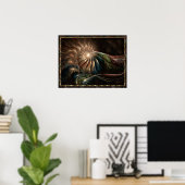 ささやく ポスター (ホームオフィス)