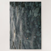 さざなみのある水シリーズの滑らかな石、写真2 ジグソーパズル (縦)