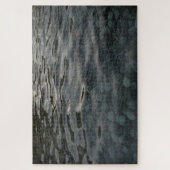 さざなみのある水シリーズの滑らかな石、写真5 ジグソーパズル (縦)