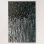 さざなみのある水シリーズの滑らかな石、写真6 ジグソーパズル (縦)