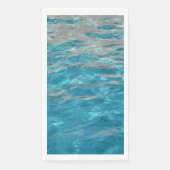 さざ波の熱帯アクアブルーウォーター (正面)