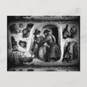 さざ波図解入りの、写真付きの警察のニュース ポストカード (正面)