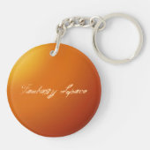 "さざ波"のトンボ キーホルダー (裏面)