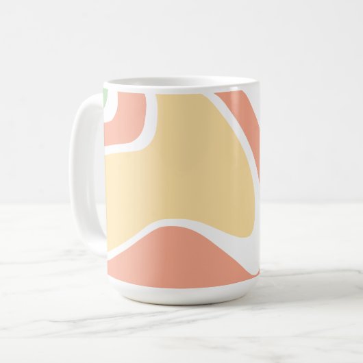 さざ波 コーヒーマグカップ (正面左)