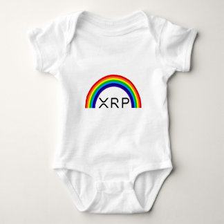 さざ波XRPの虹のベビーは育ちます ベビーボディスーツ