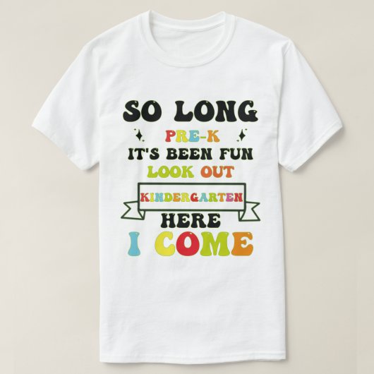 さすがに幼稚園だ来 Tシャツ (デザイン正面)