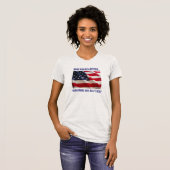 させて下さいアメリカをよりよく… Tシャツに印を付けて下さい Tシャツ (正面フル)