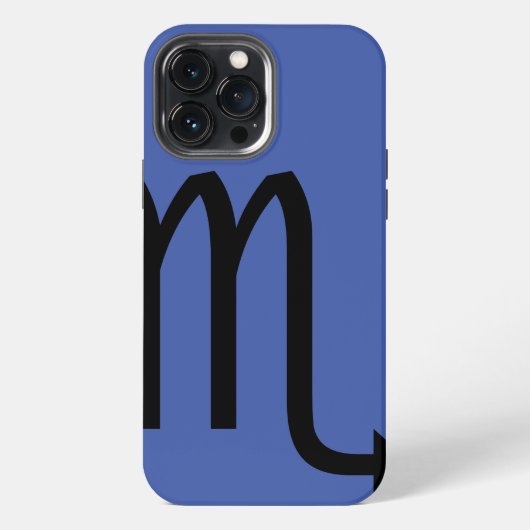 さそりマーク iPhone 13 Pro Max ケース (裏面)