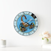 さそり占星術のの兆候 ラージ壁時計 (ホーム)