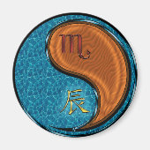 さそり座と辰年 マグネット (正面)