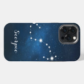 さそり座の星座 iPhoneケース (裏面横)