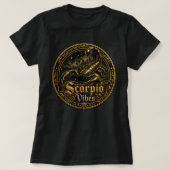さそり座の気分 Tシャツ (デザイン正面)