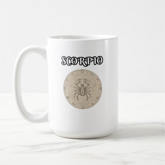さそり座 ゾディアック コーヒーマグカップ (左)