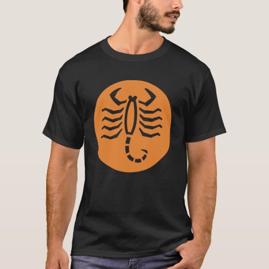 さそり座,ゾディアック,Tシャツ, Tシャツ (正面)