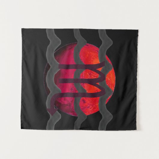 さそり座 タペストリー (正面(横))