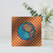 さそり座 & 土の龍 カード (スタンド正面)