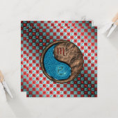 さそり座 & 地のヘビ カード (正面/裏面インサイチュ)