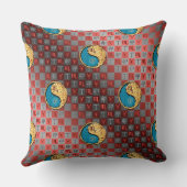 さそり座 & 火のうさぎ クッション (裏面)