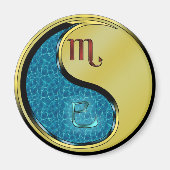 さそり座 & 金蛇年生まれ マグネット (正面)