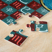 さそり座 & 金蛇 ジグソーパズル (側面)