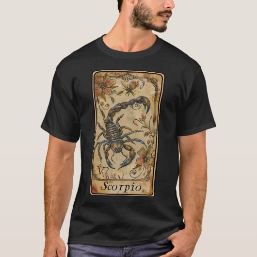 さそり座 Tシャツ (正面)
