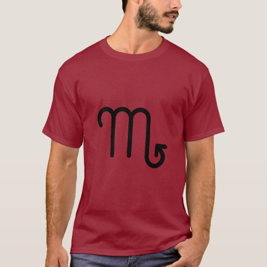 さそり座 Tシャツ (正面)