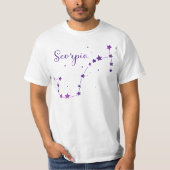 さそり座Tシャツ Tシャツ (正面)