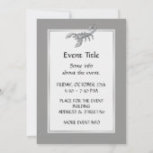 さそり アイコン 招待状 (裏面)