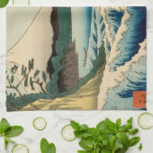 さた日本の広重アートの海 キッチンタオル (折り畳み)