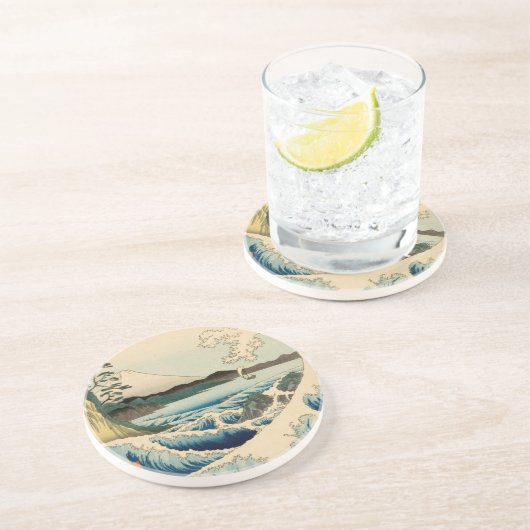さた日本の広重アートの海 コースター (側面)