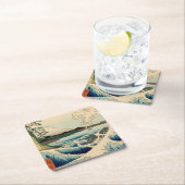 さた日本の広重アートの海 スクエアペーパーコースター (インサイチュ)