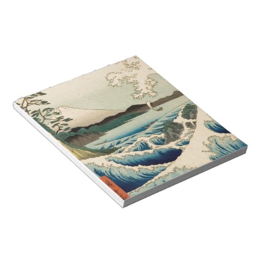 さた日本の広重アートの海 ノートパッド (アングル)