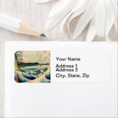 さた日本の広重アートの海 ラベル (インサイチュ)