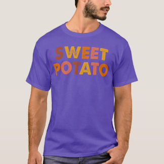 さつまいも不機嫌ポテト Tシャツ