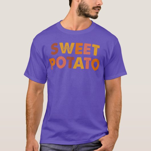 さつまいも不機嫌ポテト Tシャツ (正面)