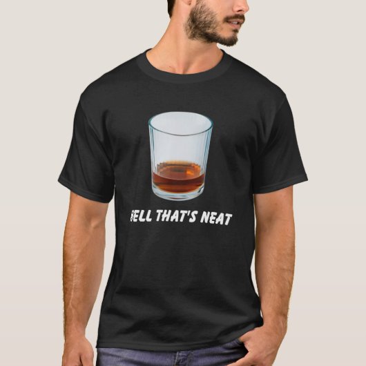さて、それはきちんとしたバーボンウイスキー Tシャツ (正面)