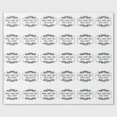 さて、なぜ地獄ではないユーモアの引用文 ラッピングペーパー (フラット)