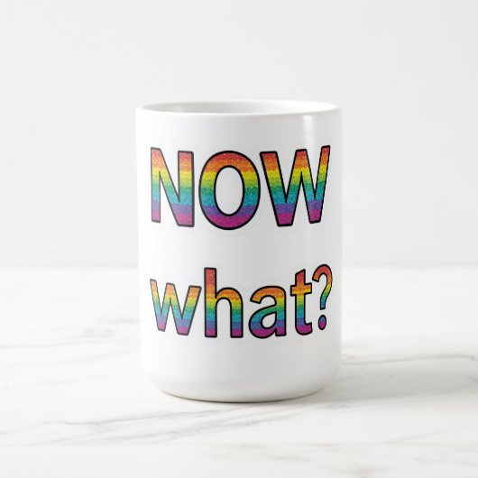 さて？ コーヒーマグカップ (中央)