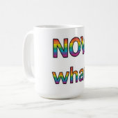 さて？ コーヒーマグカップ (正面左)