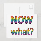さて? ポストカード (正面/裏面)