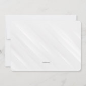 さて、写真の誕生の発表は3件 招待状 (裏面)