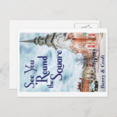 さて、『四角いはがきのまわり』 ポストカード (正面/裏面)