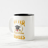 さて、2度の学士博士号を取得した。 ツートーンマグカップ (正面左)