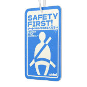 さとみモータースポーツ安全第一空気清浄機 カーエアーフレッシュナー (左)