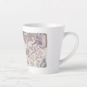 さないいじ カフェラテマグ (右)